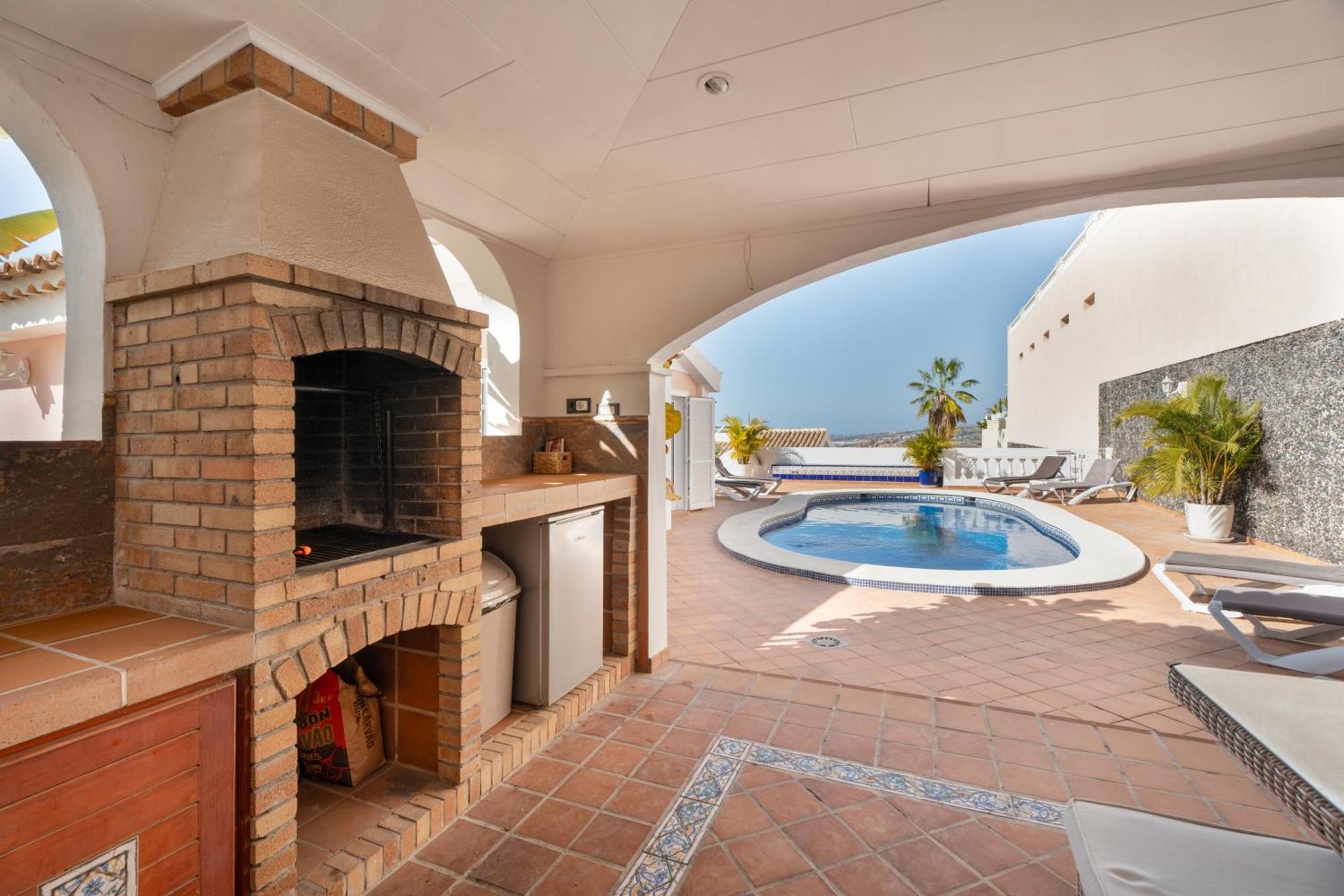 Villa Marbella-Private Heated Pool And Breathtaking View Costa Adeje  Exterior photo